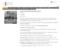 Tablet Screenshot of memorialiemuzeji.lv